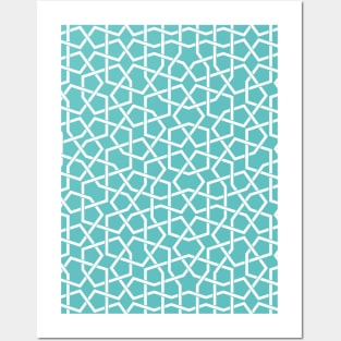 Arabic pattern Posters and Art